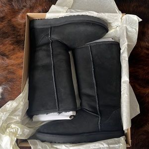 Classic Tall Black Ugg Boots- Never Worn- Size 9